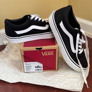 Vans Black and White Women's Sneakers